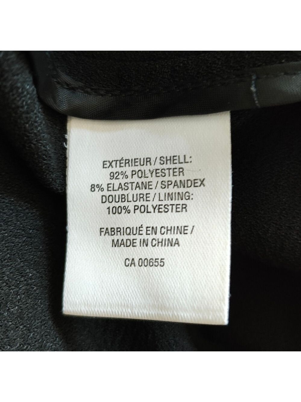 REITMANS Black Coat Military Style Jacket Size Large - Picture 9 of 10